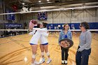 Senior Day  Wheaton Women's Volleyball Senior Day 2023. - Photo by Keith Nordstrom : Wheaton, Volleyball, VB